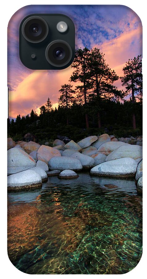 Lake Tahoe iPhone Case featuring the photograph Come Into My World by Sean Sarsfield