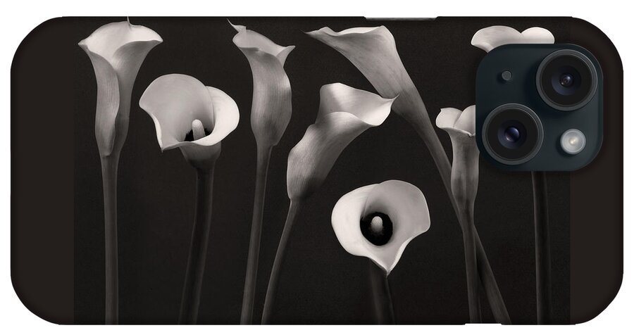 Calla Lily iPhone Case featuring the photograph Composition With Calla Lily by Floriana Barbu