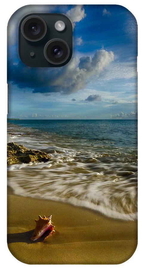Pristine iPhone Case featuring the photograph Conch Shell by Amanda Jones