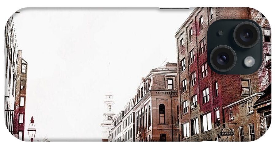 Marcia Lee Jones iPhone Case featuring the photograph Congress St. Portsmouth, NH by Marcia Lee Jones