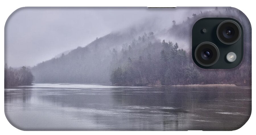 Whetstone Brook iPhone Case featuring the photograph Connecticut River Mist II by Tom Singleton