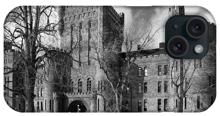 Armory iPhone Case featuring the photograph Connecticut Street Armory 3997b by Guy Whiteley