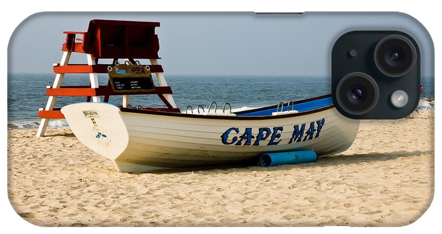 Beach iPhone Case featuring the photograph Cool Cape May Beach by Louis Dallara
