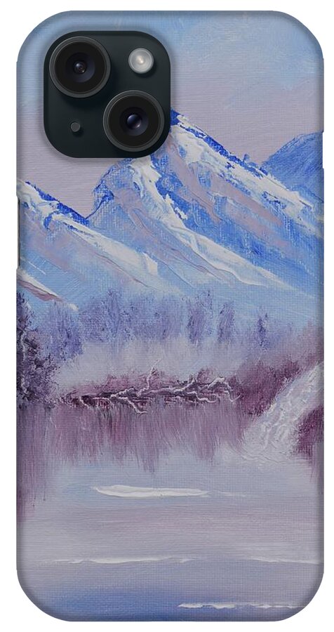 Cooler And Softer iPhone Case featuring the painting Cooler and Softer by Warren Thompson