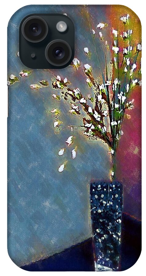Still Life iPhone Case featuring the painting Cornered by RC DeWinter