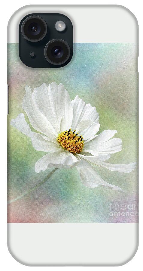 Photography iPhone Case featuring the photograph Cosmos Pastel by Kaye Menner by Kaye Menner