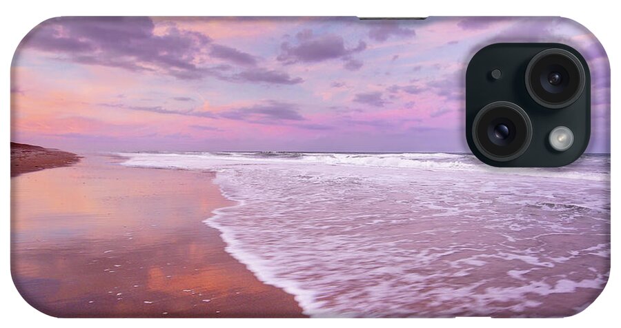 Cotton Candy iPhone Case featuring the photograph Cotton Candy Sunset. by Evelyn Garcia