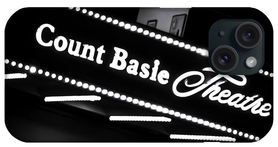Count Basie iPhone Case featuring the photograph Count Basie Theatre in Lights by Colleen Kammerer