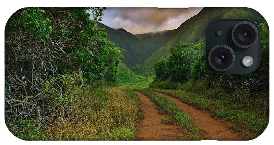 Kalaupapa iPhone Case featuring the photograph Country Road Kalaupapa, Molokai by Craig Wood