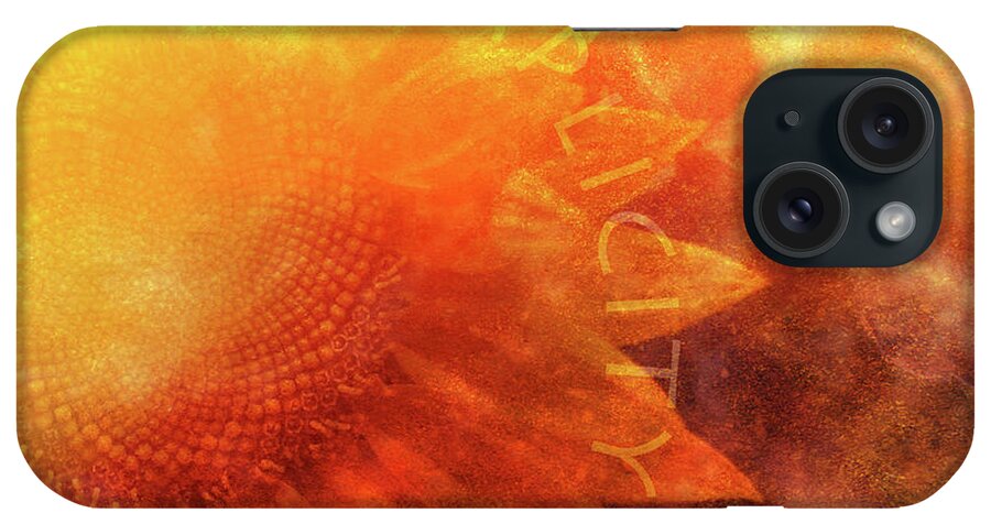 Courage iPhone Case featuring the digital art Courage by Terry Davis