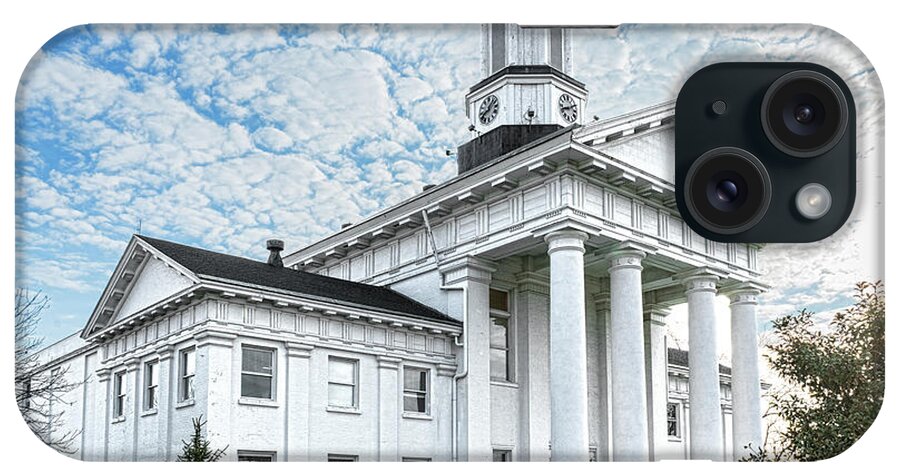 Richmond iPhone Case featuring the photograph Courthouse Richmond Kentucky by Sharon Popek