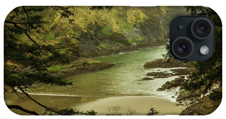 Cove iPhone Case featuring the photograph Cove At Cape Disappointment Park by Aashish Vaidya