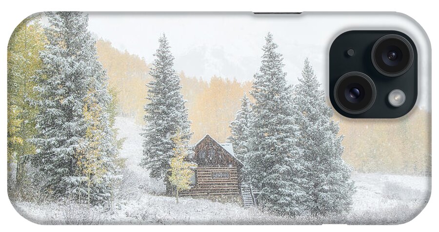 Colorado iPhone Case featuring the photograph Cozy Cabin by Kristal Kraft