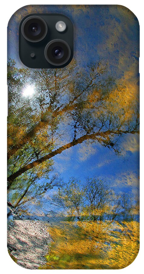Creek iPhone Case featuring the photograph Creek Reflections by Cora Wandel