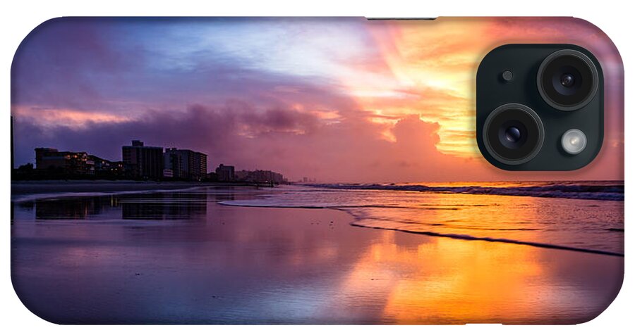 Carolinas iPhone Case featuring the photograph Crescent Beach Sunrise by David Smith
