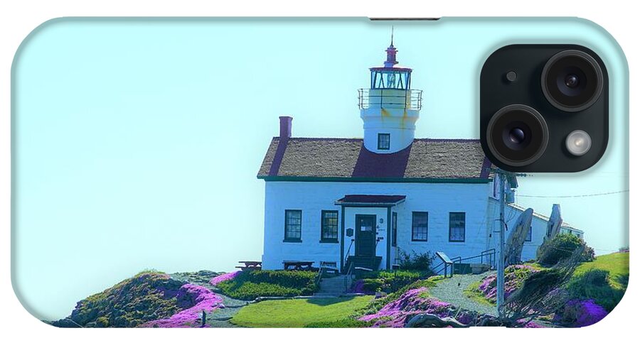 Lighthouse iPhone Case featuring the photograph Crescent City Lighthouse by Merle Grenz