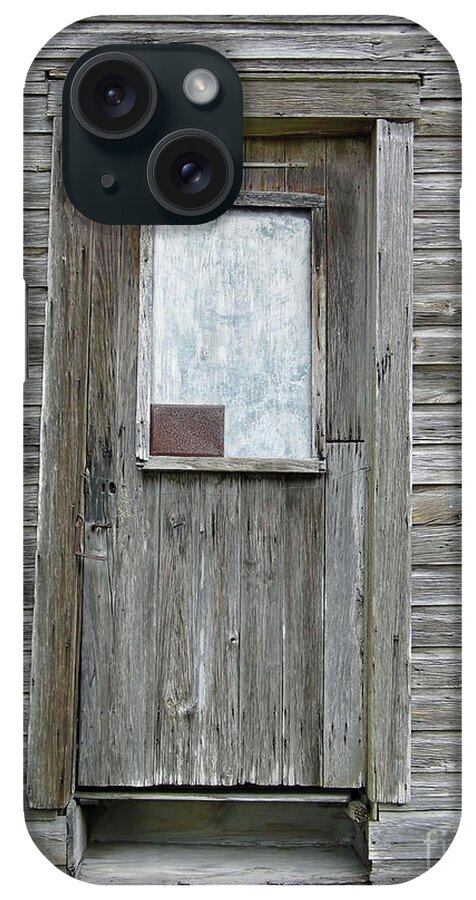 Door iPhone Case featuring the photograph Crooked Door by D Hackett