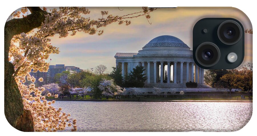 Washington Dc iPhone Case featuring the photograph Crooked Tree Sunrise by Karen Jorstad
