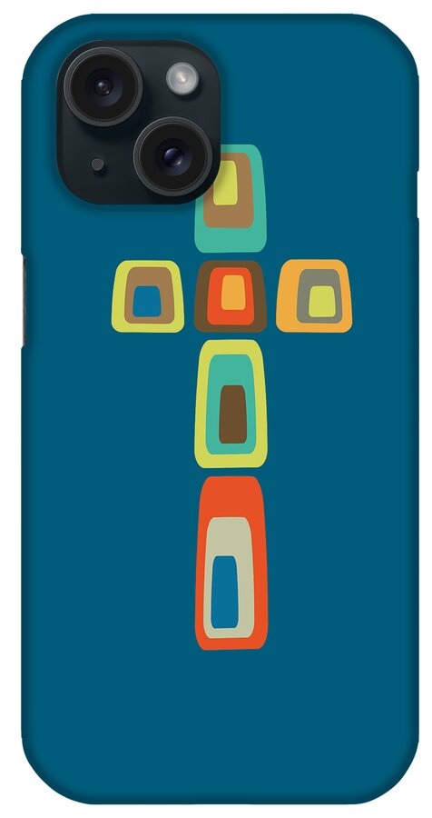 iPhone Case featuring the digital art Cross by Donna Mibus