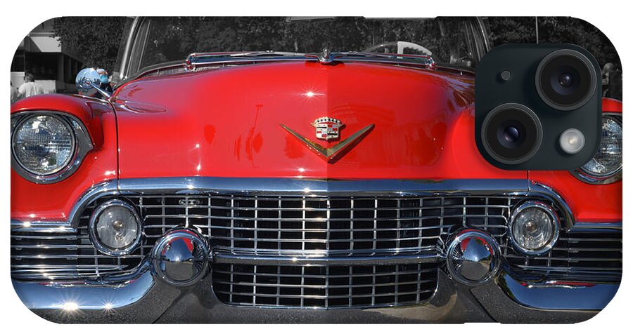 1954 Cadillac Convertible iPhone Case featuring the photograph Cruising Americana by Anthony Baatz