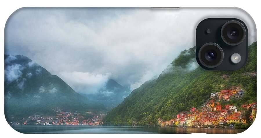 Joan Carroll iPhone Case featuring the photograph Cruising Lake Como Italy by Joan Carroll