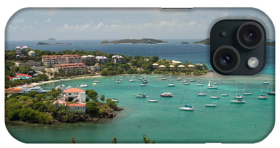 Virgin Islands iPhone Case featuring the photograph Cruz Bay on St John - US Virgin Island by Anthony Totah