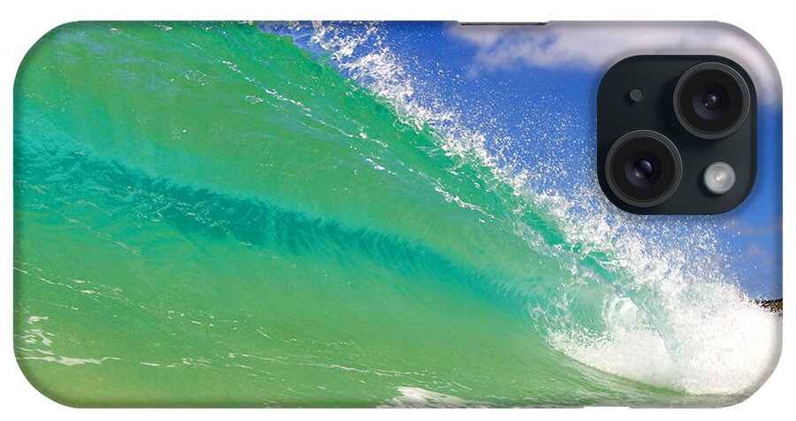 Ocean iPhone Case featuring the photograph Crystal Clear Wave by Paul Topp