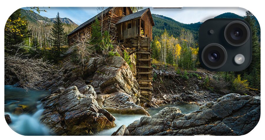 Marble iPhone Case featuring the photograph Crystal Mill by Chuck Jason
