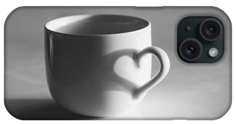 Valentine iPhone Case featuring the photograph Cup of love by Delphimages Photo Creations