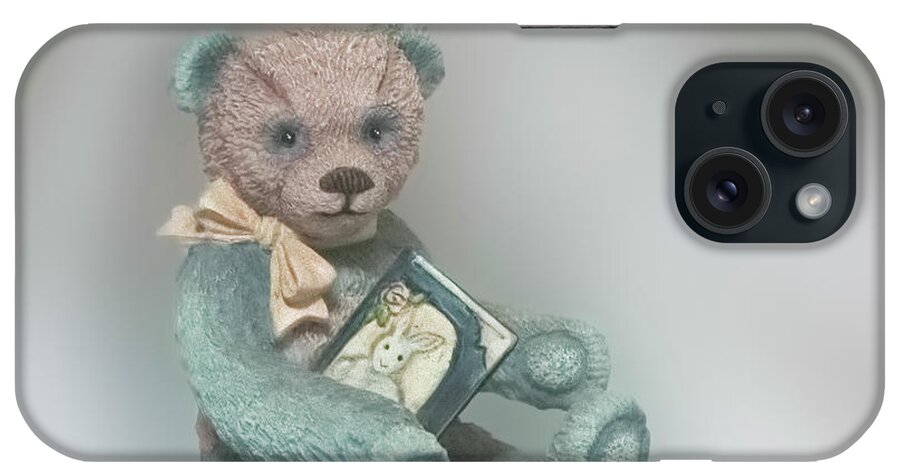 Bear iPhone Case featuring the photograph Cupcake Figurine by Linda Phelps