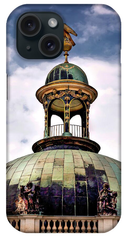 Endre iPhone Case featuring the photograph Cupola At Sans Souci by Endre Balogh