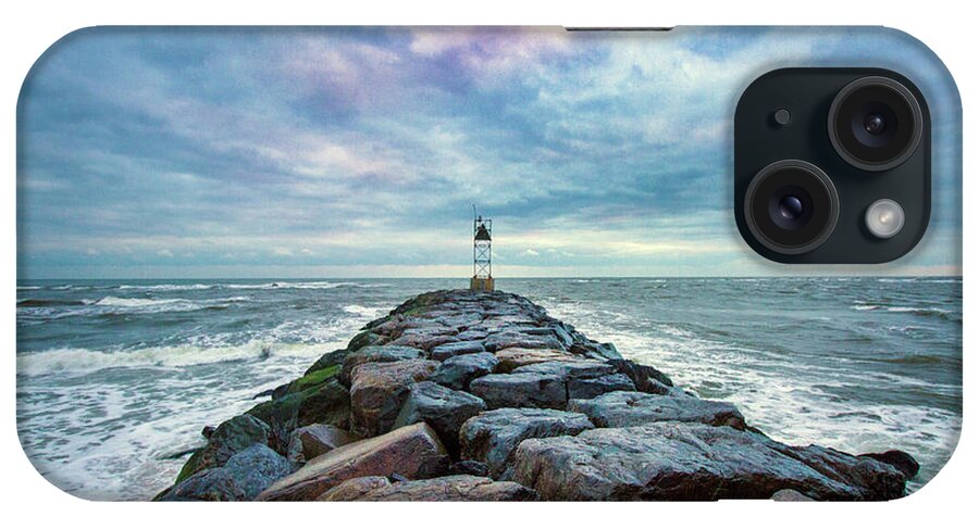 Cupsogue iPhone Case featuring the photograph Cupsogue Clouds at Dusk by Robert Seifert