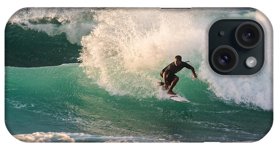 Beach iPhone Case featuring the photograph Curl by Alex Lapidus
