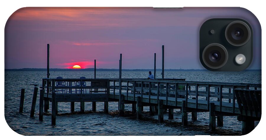 Outer Banks iPhone Case featuring the photograph Currituck Sunset by Alan Raasch