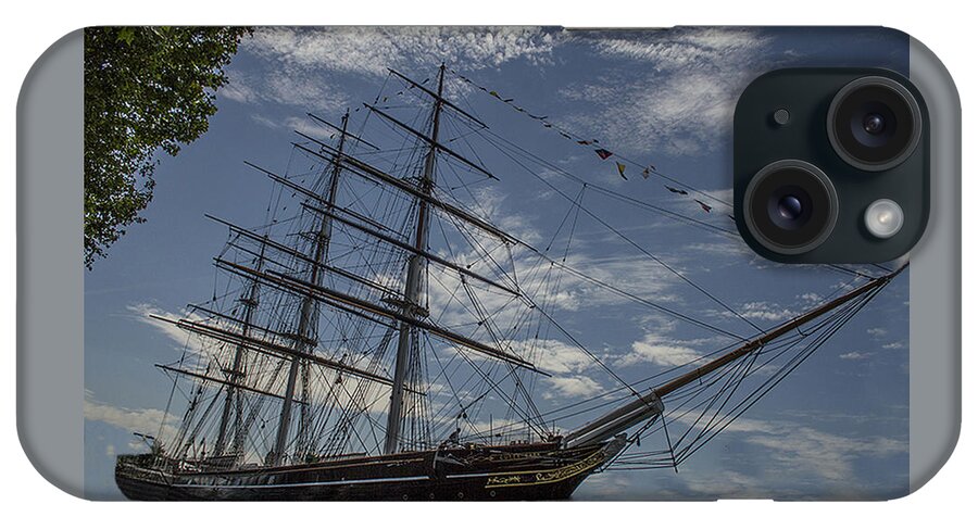 Blue iPhone Case featuring the photograph Cutty Sark by Suanne Forster