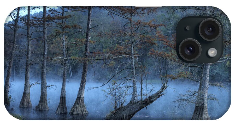 Mist iPhone Case featuring the photograph Cypress Awakening by Tamyra Ayles