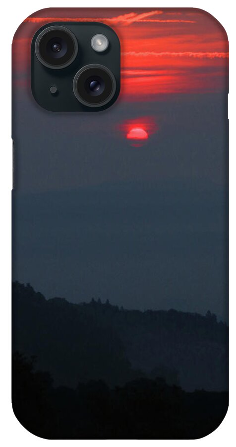 D7b6397 iPhone Case featuring the photograph D7B6397 Sunrise on Last Day of Winre Country Fires V by Ed Cooper Photography