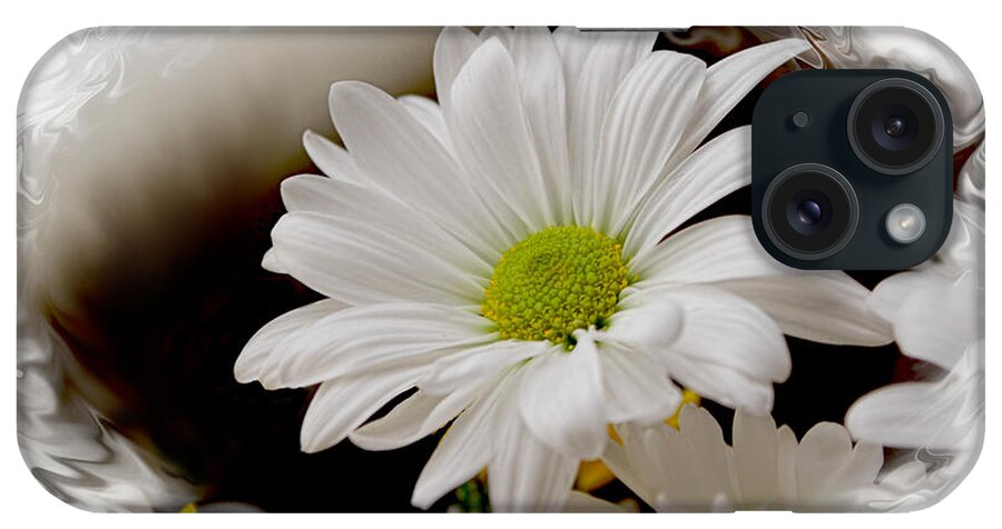 Daisy iPhone Case featuring the photograph Daisy Frame Up by Bonnie Willis