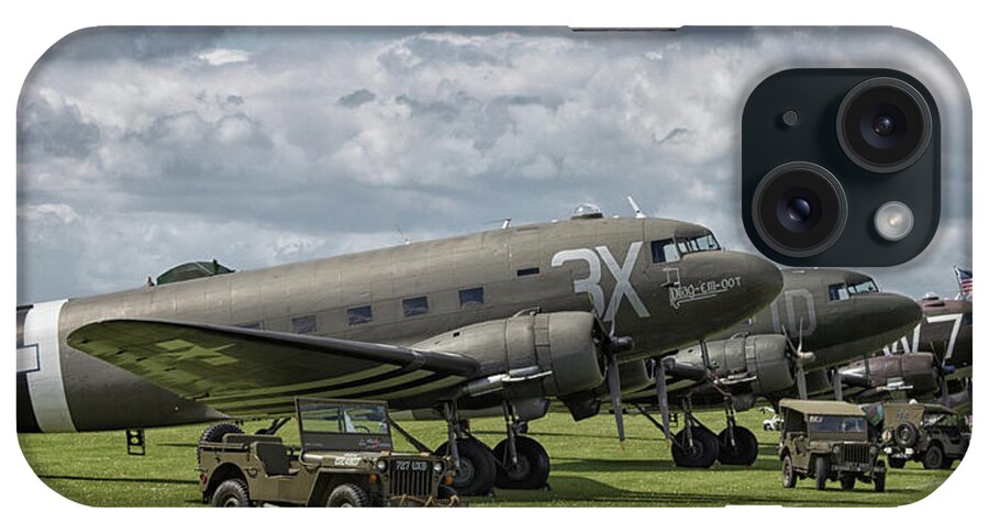Plane iPhone Case featuring the photograph Dakotas by Martin Newman