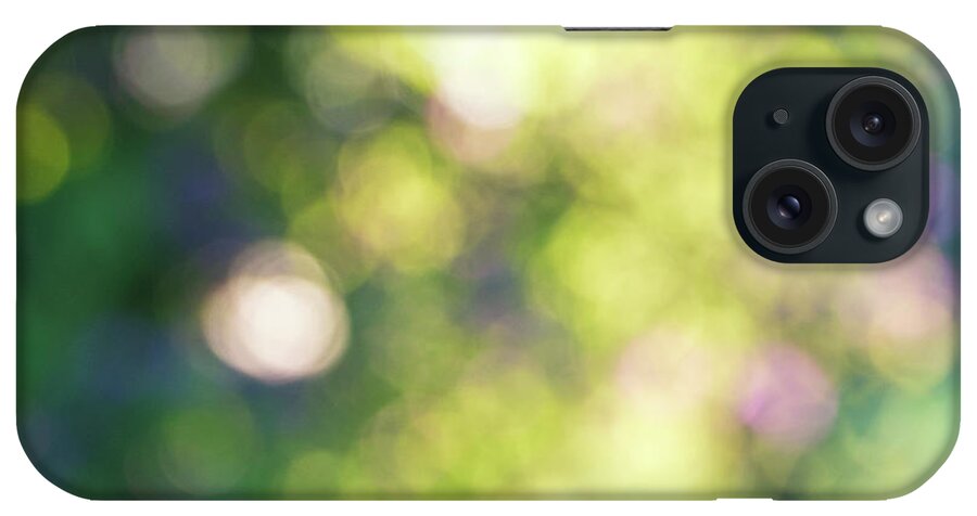 Bokeh iPhone Case featuring the photograph Dance of Dappled Light by Tim Gainey