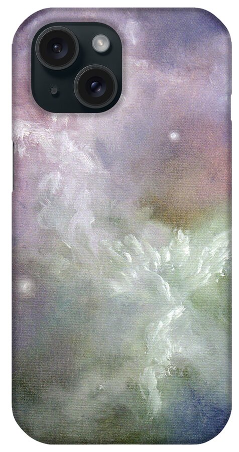 Angel iPhone Case featuring the painting Dancing Angels by Marina Petro