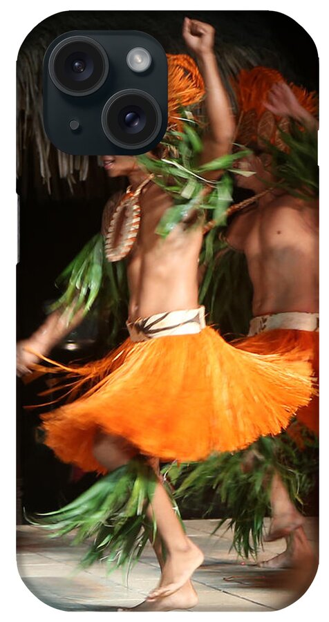 Tahiti iPhone Case featuring the photograph Dancing in Tahiti by Kathryn McBride
