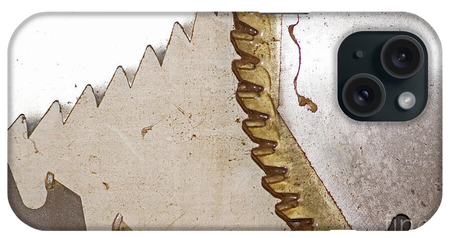 Sawblade iPhone Case featuring the photograph Dangerously sharp  by Eva-Maria Di Bella