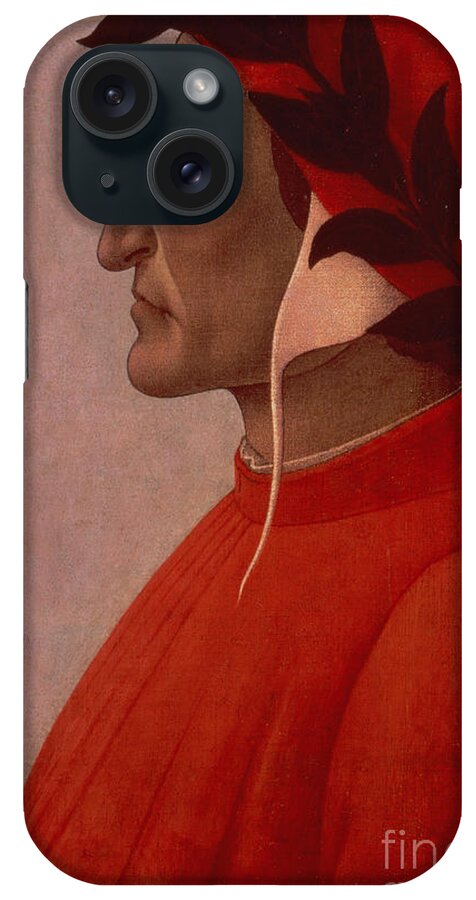 Dante iPhone Case featuring the painting Dante by Sandro Botticelli