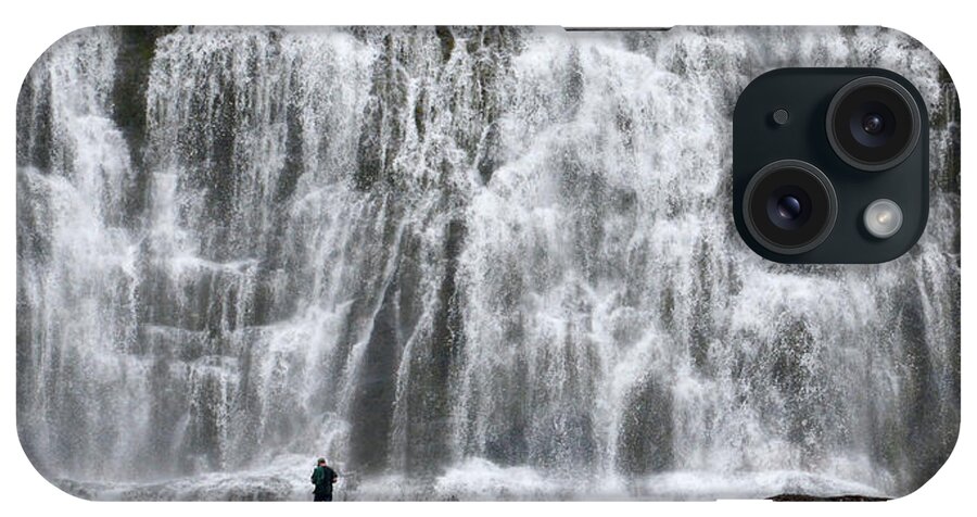 Iceland iPhone Case featuring the photograph Dynjandi Daredevil by Joe Bonita