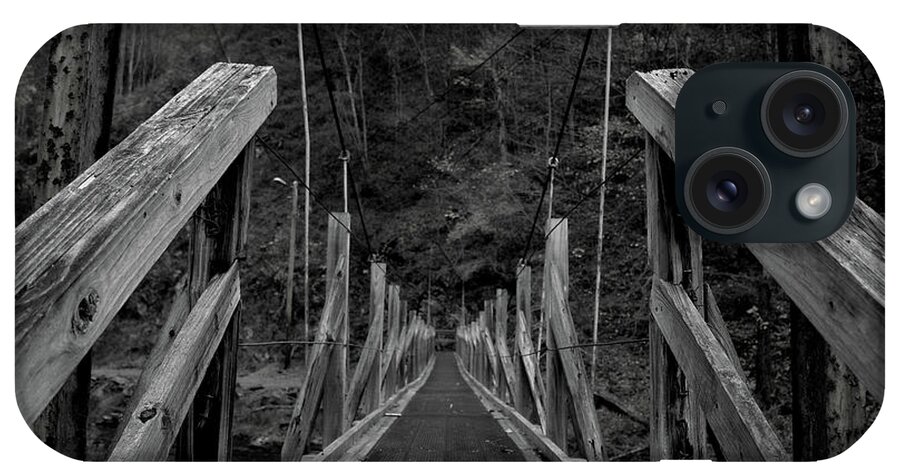 Joshua Mimbs iPhone Case featuring the photograph Dark Bridge by FineArtRoyal Joshua Mimbs