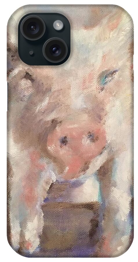Dash iPhone Case featuring the painting Dash by Kathy Stiber