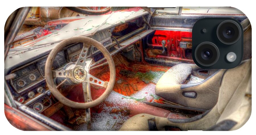 Salvage Yard iPhone Case featuring the photograph Dashboard by Craig Incardone
