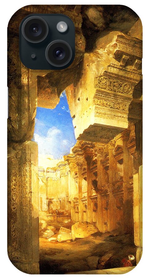 David Roberts iPhone Case featuring the photograph David Roberts in Egypt by Munir Alawi