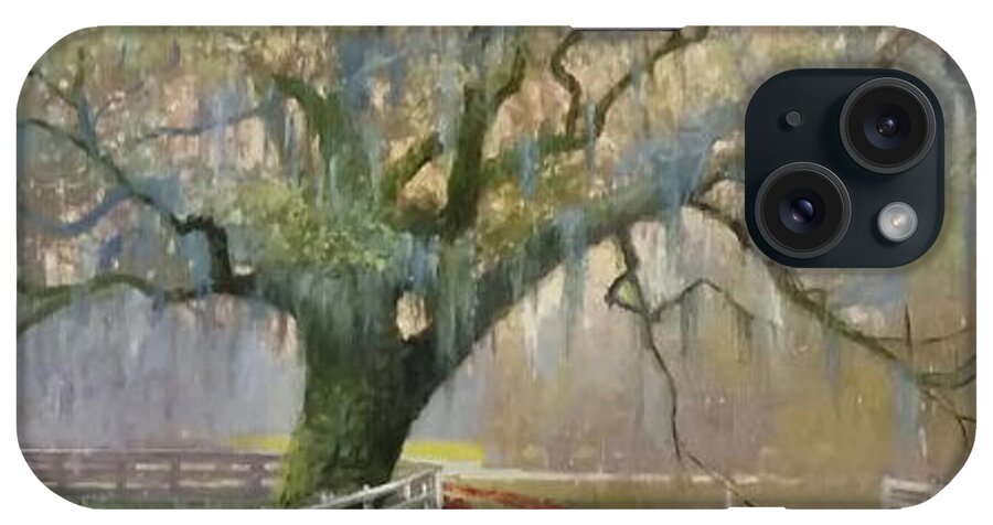 Edisto iPhone Case featuring the painting Dawn at Edisto by Blue Sky